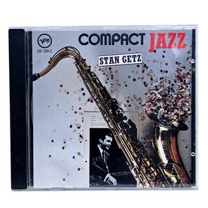 Stan Getz Compact Jazz CD Verve Records Bossa Nova 831 368-2 EUC Audio Disc